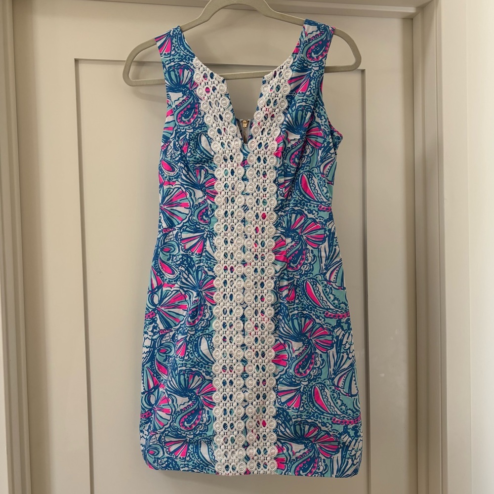 Lilly Pulitzer for Target, 20th Anniversary Collection, My Fans Shift Dress 2